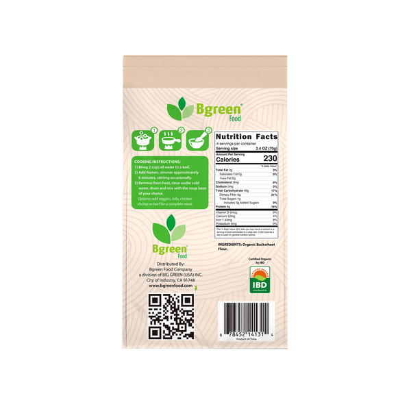 Organic Buckwheat Ramen – Bgreen Food