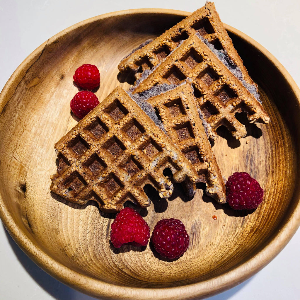 Sesame Waffle