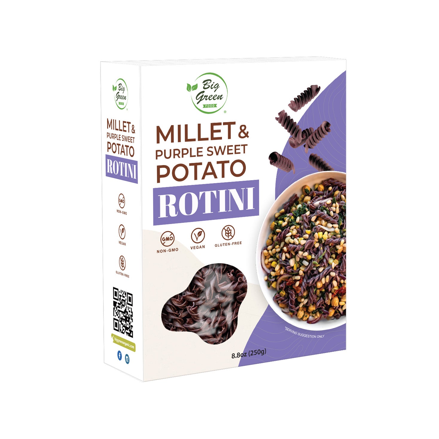 Millet & Purple Sweet Potato Rotini