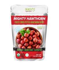 Organic Hawthorn Berry (Freeze Dried)