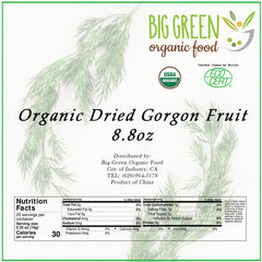 Organic Dried Gorgon Fruit, 8.8oz