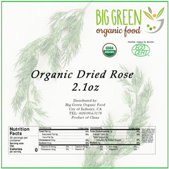 Organic Dried Rose, 2.1oz