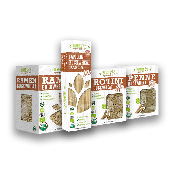 Organic Buckwheat Pasta Bundle