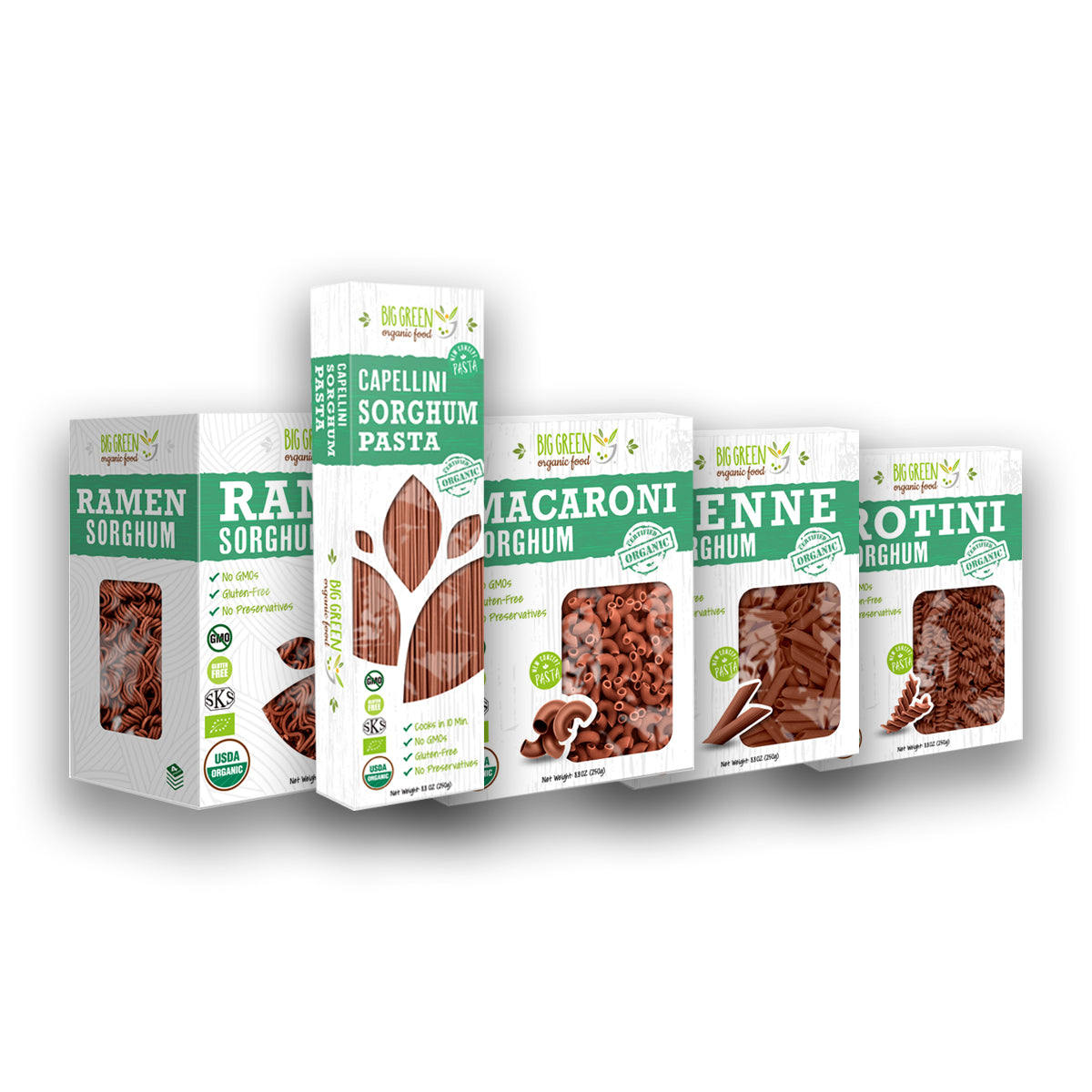 Organic Sorghum Pasta Bundle